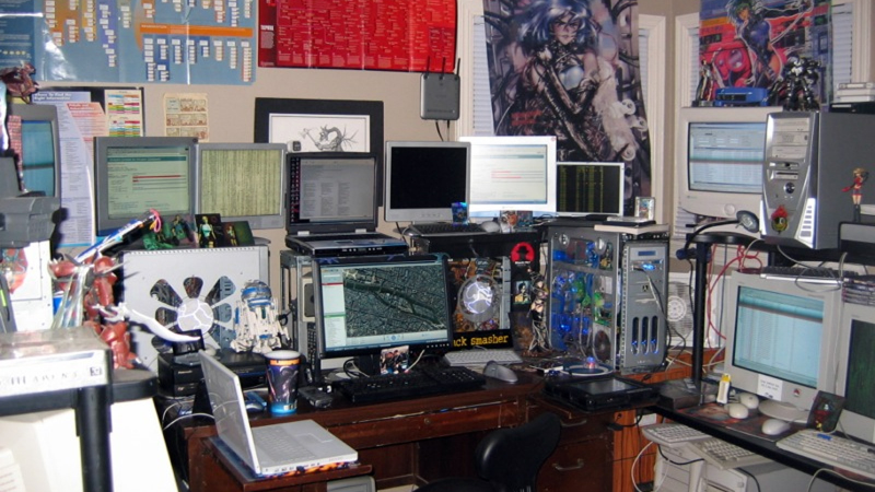 Illustration for article titled The Craziest Home Desktop Computer Rigs on the Planet
